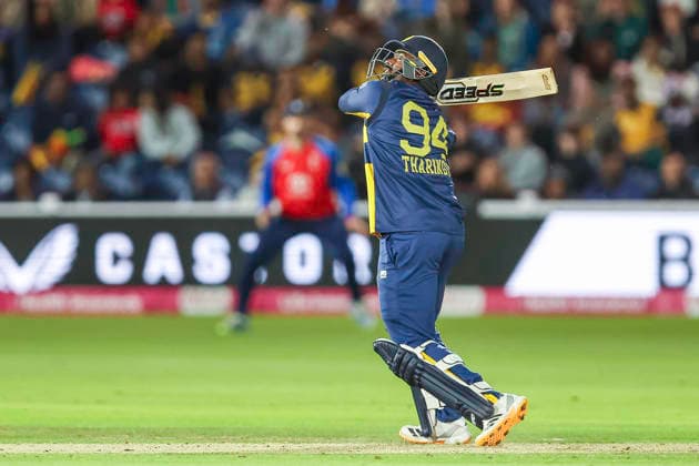 England v Sri Lanka - 2nd Vitality IT20 Tharindu Ratnayake of Sri Lanka, wearing number 94, plays during the second men s international T20 match between England and Sri Lanka at Sophia Gardens in Cardiff, on September 17, 2026. Cardiff South Glamorgan United Kingdom  Copyright: xMIxNewsx originalFilename:fletcher-englandv260917_npd0q.jpg