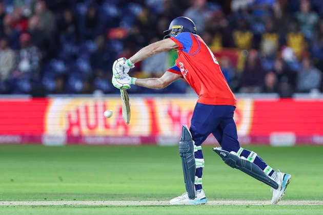 England v Sri Lanka - 2nd Vitality IT20 63, Jos Buttler of England bats during the Second Men s International T20 match between England and Sri Lanka at the Sophia Gardens in Cardiff, on September 17, 2026. Cardiff South Glamorgan United Kingdom  Copyright: xMIxNewsx originalFilename:fletcher-englandv260917_npUnr.jpg