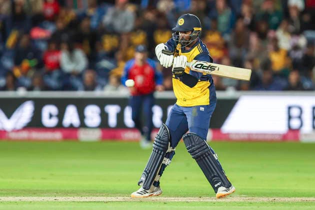 England v Sri Lanka - 2nd Vitality IT20 Tharindu Ratnayake of Sri Lanka bats during the second men s international T20 match between England and Sri Lanka at Sophia Gardens, Cardiff, on September 17, 2026. Cardiff South Glamorgan United Kingdom  Copyright: xMIxNewsx originalFilename:fletcher-englandv260917_npvUT.jpg