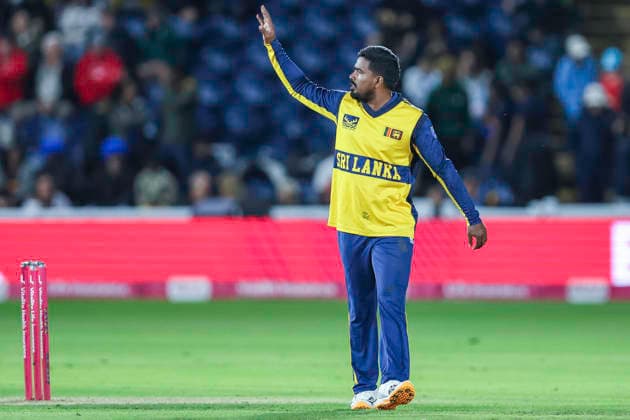England v Sri Lanka - 2nd Vitality IT20 Tharindu Ratnayake of Sri Lanka, wearing number 94, gestures during the second men s international T20 match between England and Sri Lanka at Sophia Gardens in Cardiff, on September 17, 2026. Cardiff South Glamorgan United Kingdom  Copyright: xMIxNewsx originalFilename:fletcher-englandv260917_npxVq.jpg