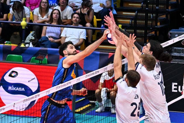 VOLLEYBALL - CEV Eurovolley Men - Italy vs. Slovenia Photo by IPA ABACAPRESS.COM88650583 - Daniele LAVIA (Italy) Modena Italy  Copyright: xIPAxSport ABACAx