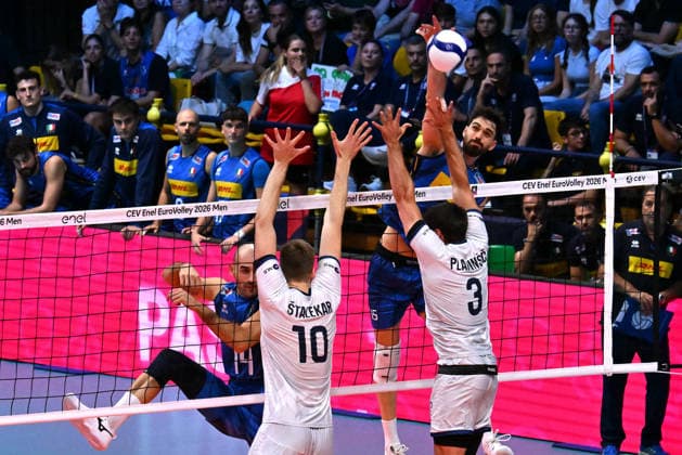 VOLLEYBALL - CEV Eurovolley Men - Italy vs. Slovenia Photo by IPA ABACAPRESS.COM88650588 - Daniele LAVIA (Italy) Modena Italy  Copyright: xIPAxSport ABACAx