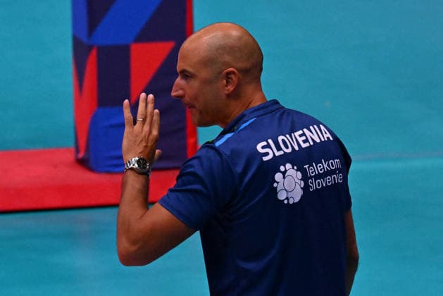 VOLLEYBALL - CEV Eurovolley Men - Italy vs. Slovenia Photo by IPA ABACAPRESS.COM88650591 - Sani, head coach of Slovenia Modena Italy  Copyright: xIPAxSport ABACAx
