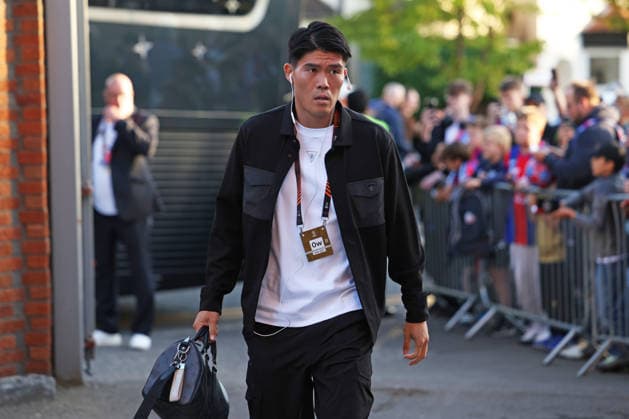 Crystal Palace FC v KKS Lech Poznan - UEFA Europa League 2026 27 League Phase MD1 Takehiro Tomiyasu of Crystal Palace arrives at Selhurst Park in London, on September 17, 2026, ahead of the UEFA Europa League match between Crystal Palace and Lech Poznan. London Greater London United Kingdom  Copyright: xMIxNewsx originalFilename:fletcher-crystalp260917_npEcH