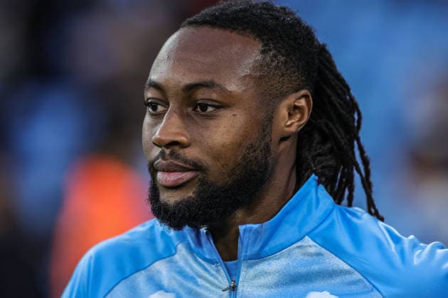 Manchester City v Norwich City - Carabao Cup Third Round Antoine Semenyo of Manchester City during the Carabao Cup round 3 match Manchester City vs Norwich City at Etihad Stadium, Manchester, United Kingdom, on September 17, 2026. Manchester Greater Manchester United, ManU Kingdom  Copyright: xNewsxImagesx originalFilename:cosgrove-carabaoc260917_npH6s