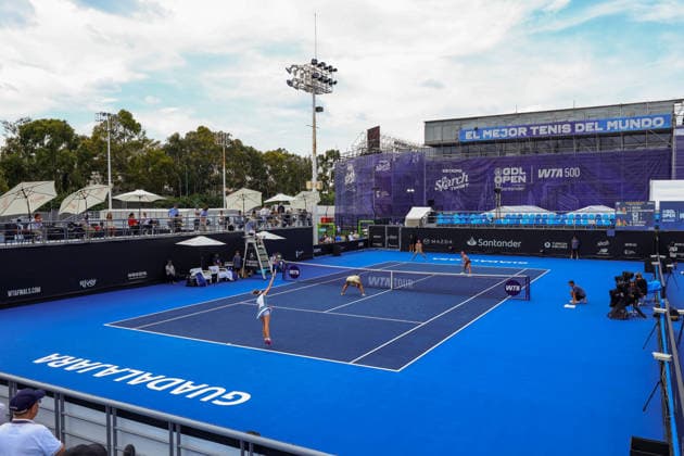 WTA GUADALAJARA OPEN 2026 WTA GUADALAJARA OPEN 2026 CRISTINA BUCSA NICOLE MELICHAR VS MARIA KOZYREVA MAIA LUMSDEN 09 17 2026 GUADALAJARA, JALISCO Action photo of Cristina Bucsa and Nicole Melichar during a match at the 2026 WTA Guadalajara Open, held at the Centro Panamericano de Tenis in Guadalajara, Jalisco, Mexico. Action photo of Cristina Bucsa and Nicole Melichar, during a match at the 2026 WTA Guadalajara Open held at the Centro Panamericano de Tenis in Guadalajara, Jalisco, Mexico. PHOTO BY IMAGENSHOP PHOTOGRAPHY AGENCY GUADALAJARA, JALISCO, MEXICO Copyright: xIMAGENSHOPxAGENCIAxFOTOGRAFICAx