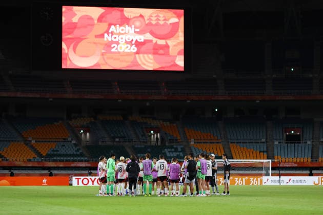 Japan team group, Mannschaftsbild, Totale (JPN), SEPTEMBER 17, 2026 - Football Soccer : Women s Group D match between Vietnam 0-8 Japan at Ecopa Stadium during the Asian Games Aichi-Nagoya 2026 in Shizuoka, Japan. Noxthirdxpartyxsales  aflo_348726214 NaokixMoritax