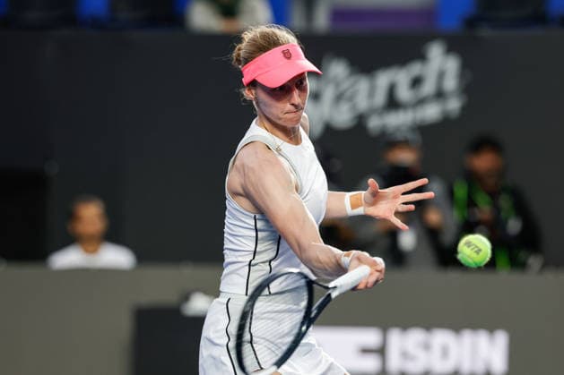 WTA GUADALAJARA OPEN 2026 WTA GUADALAJARA OPEN 2026 MARTA KOSTYUK VS LIUDMILA SAMSONOVA 09 17 2026 GUADALAJARA, JALISCO Action photo of Liudmila Samsonova during a match at the 2026 WTA Guadalajara Open, held at the Centro Panamericano de Tenis in Guadalajara, Jalisco, Mexico Action photo of Liudmila Samsonova, during a match at the 2026 WTA Guadalajara Open held at the Centro Panamericano de Tenis in Guadalajara, Jalisco, Mexico. PHOTO BY IMAGENSHOP PHOTO AGENCY GUADALAJARA, JALISCO, MEXICO Copyright: xIMAGENSHOPxAGENCIAxFOTOGRAFICAx