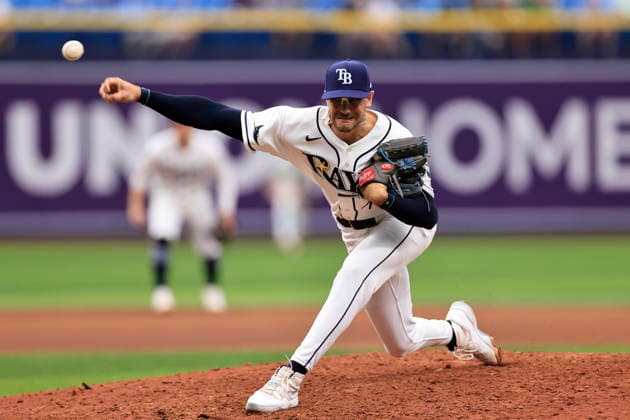 September 17, 2026, St. Petersburg, Florida, USA: Tampa Bay Rays pitcher Brody Hopkins (88) delivers a pitch during an MLB, Baseball Herren, USA game against the Athletics against the Athletics on September 17, 2026 at Tropicana Field. The Rays beat the Athletics 10-1 and swept the series. MLB 2026: Tampa Bay Rays 10 : 1 Athletics  - ZUMAh180 20260917_zsp_h180_067 Copyright: xKimxHukarix