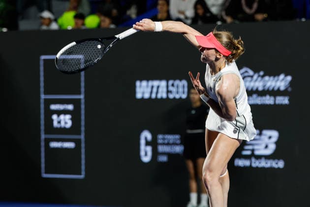 WTA GUADALAJARA OPEN 2026 WTA GUADALAJARA OPEN 2026 MARTA KOSTYUK VS LIUDMILA SAMSONOVA 09 17 2026 GUADALAJARA, JALISCO Action photo of Liudmila Samsonova during a match at the 2026 WTA Guadalajara Open, held at the Centro Panamericano de Tenis in Guadalajara, Jalisco, Mexico Action photo of Liudmila Samsonova, during a match at the 2026 WTA Guadalajara Open held at the Centro Panamericano de Tenis in Guadalajara, Jalisco, Mexico. PHOTO BY IMAGENSHOP PHOTOGRAPHY AGENCY GUADALAJARA, JALISCO, MEXICO Copyright: xIMAGENSHOPxAGENCIAxFOTOGRAFICAx