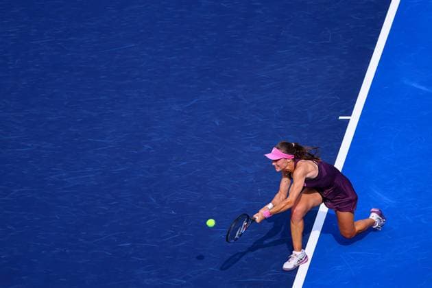 September 17, 2026: TO-45153- GUADALAJARA 2026. .La estadounidense Iva Jovic dio un paso m& xe1;s en la defensa de su t& xed;tulo en el Guadalajara Open 2026, luego de imponerse a la turca Zeynep S& xf6;nmez por 7-6(5) y 6-4, en los octavos de final del torneo disputado sobre la cancha dura del Centro Panamericano de Tenis. Jovic, segunda sembrada y campeona de la edici& xf3;n anterior, tuvo que emplearse a fondo ante una combativa S& xf6;nmez, pero respondi& xf3; en los momentos decisivos para quedarse con la victoria en un encuentro de dos horas y ocho minutos. Con este resultado, la estadounidense asegur& xf3; su lugar en los cuartos de final y mantiene firme su intenci& xf3;n de repetir el campeonato en Guadalajara..Guadalajara, Jalisco. Clasos.com.mx - ZUMAcs4_ 20260917_faa_cs4_088 Copyright: xDiegoxMorenox