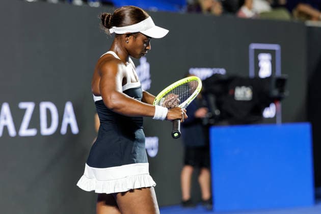 WTA GUADALAJARA OPEN 2026 WTA GUADALAJARA OPEN 2026 PEYTON STEARNS VS SLOANE STEPHENS 09 17 2026 GUADALAJARA, JALISCO Action photo of Sloane Stephens of the United States during a match at the 2026 WTA Guadalajara Open, held at the Centro Panamericano de Tenis in Guadalajara, Jalisco, Mexico Action photo of Sloane Stephens of the United States, during a match at the 2026 WTA Guadalajara Open held at the Centro Panamericano de Tenis in Guadalajara, Jalisco, Mexico. PHOTO BY IMAGENSHOP PHOTO AGENCY GUADALAJARA, JALISCO, MEXICO Copyright: xIMAGENSHOPxAGENCIAxFOTOGRAFICAx