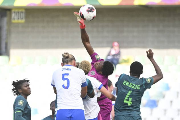 SOCCER - FIFA World Cup, WM, Weltmeisterschaft, Fussball - U-20 Women s - England vs. Nigeria Photo by IPA ABACAPRESS.COM88638357 - Christiana Uzoma (NGA) during the Round of 16 match between England and Nigeria at the FIFA U-20 Women s World Cup in Bielsko-Biala, Poland, on September 17, 2026 Bielsko-Biala Poland  Copyright: xIPAxSport ABACAx