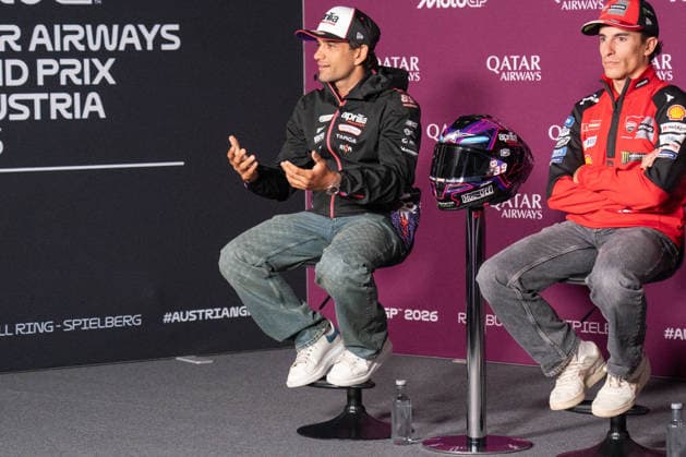 MOTORSPORTS - MotoGP - Austrian Grand Prix Photo by IPA ABACAPRESS.COM88641916 - Jorge Martin (Aprilia Racing) during the pre-event press conference, PK, Pressekonferenz for the Austrian MotoGP Grand Prix at the Red Bull Ring racetrack in Spielberg, Austria, on September 17, 2026. Austria Austria  Copyright: xIPAxSport ABACAx