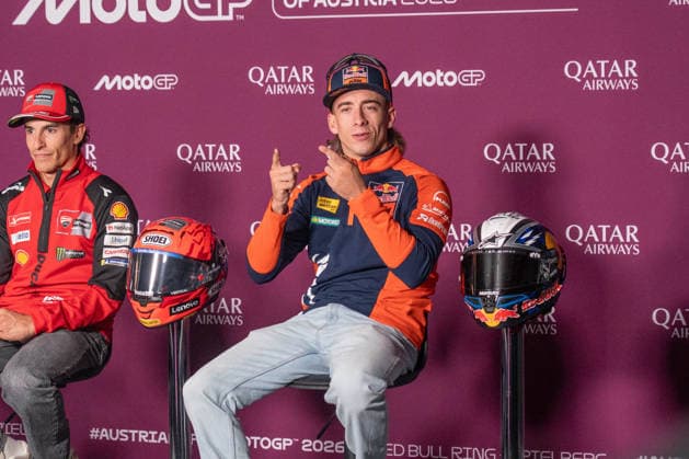 MOTORSPORTS - MotoGP - Austrian Grand Prix Photo by IPA ABACAPRESS.COM88641921 - Pedro Acosta (Red Bull KTM Factory Racing) during the pre-event press conference, PK, Pressekonferenz for the Austrian MotoGP Grand Prix at the Red Bull Ring racetrack in Spielberg, Austria, on September 17, 2026. Austria Austria  Copyright: xIPAxSport ABACAx