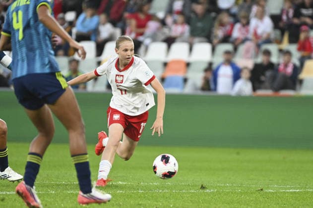 SOCCER - FIFA World Cup, WM, Weltmeisterschaft, Fussball - U-20 Women s - Poland vs. Colombia Photo by IPA ABACAPRESS.COM88643152 - Lena Swirska (POL) during the Round of 16 match between England and Nigeria at the FIFA U-20 Women’s World Cup in Bielsko-Biala, Poland, on September 17, 2026 Bielsko-Biala Poland  Copyright: xIPAxSport ABACAx