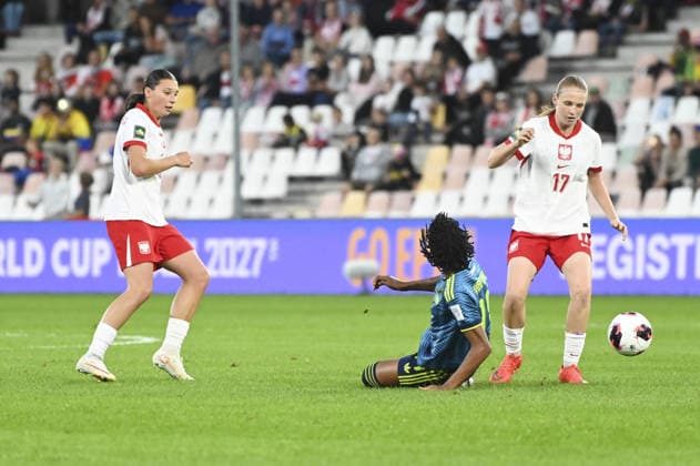 SOCCER - FIFA World Cup, WM, Weltmeisterschaft, Fussball - U-20 Women s - Poland vs. Colombia Photo by IPA ABACAPRESS.COM88644677 - Lena Swirska (POL) during the Round of 16 match between England and Nigeria at the FIFA U-20 Women s World Cup in Bielsko-Biala, Poland, on September 17, 2026 Bielsko-Biala Poland  Copyright: xIPAxSport ABACAx