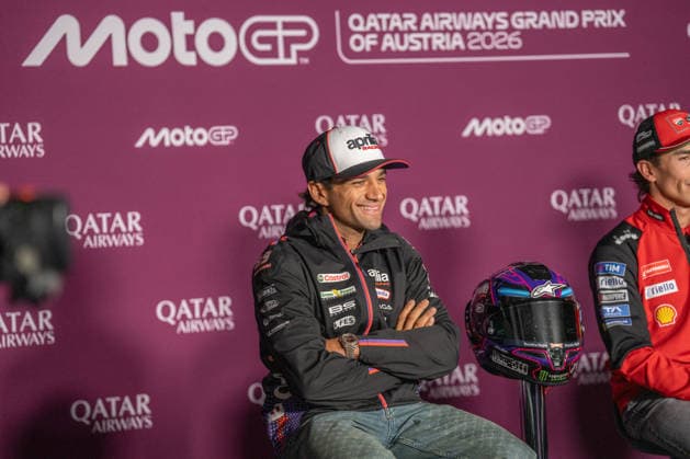 MOTORSPORTS - MotoGP - Austrian Grand Prix Photo by IPA ABACAPRESS.COM88648870 - Jorge Martin (Aprilia Racing), the pre-event press conference, PK, Pressekonferenz Austria Austria  Copyright: xIPAxSport ABACAx
