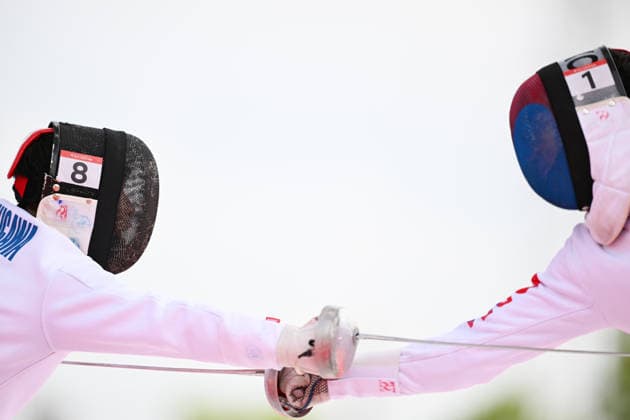 Kazuaki Sekigawa (JPN), SEPTEMBER 18, 2026 - Modern pentathlon, moderner Fünfkampf : Men s Individual Fencing at Anjo Sports Park during the Asian Games Aichi-Nagoya 2026 in Aichi, Japan. Noxthirdxpartyxsales  aflo_348907579 KenjiroxMatsuox