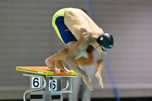 Kaoru Shinoki (JPN), SEPTEMBER 18, 2026 - Modern pentathlon, moderner Fünfkampf : Men s Individual Swimming at Anjo Sports Park during the Asian Games Aichi-Nagoya 2026 in Aichi, Japan. Noxthirdxpartyxsales  aflo_348907595 KenjiroxMatsuox