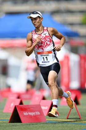 Kaoru Shinoki (JPN), SEPTEMBER 18, 2026 - Modern pentathlon, moderner Fünfkampf : Men s Individual Laser Run at Anjo Sports Park during the Asian Games Aichi-Nagoya 2026 in Aichi, Japan. Noxthirdxpartyxsales  aflo_348907637 KenjiroxMatsuox