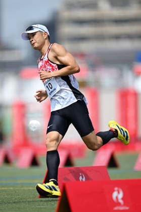 Kazuaki Sekigawa (JPN), SEPTEMBER 18, 2026 - Modern pentathlon, moderner Fünfkampf : Men s Individual Laser Run at Anjo Sports Park during the Asian Games Aichi-Nagoya 2026 in Aichi, Japan. Noxthirdxpartyxsales  aflo_348907641 KenjiroxMatsuox
