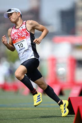 Kazuaki Sekigawa (JPN), SEPTEMBER 18, 2026 - Modern pentathlon, moderner Fünfkampf : Men s Individual Laser Run at Anjo Sports Park during the Asian Games Aichi-Nagoya 2026 in Aichi, Japan. Noxthirdxpartyxsales  aflo_348907642 KenjiroxMatsuox