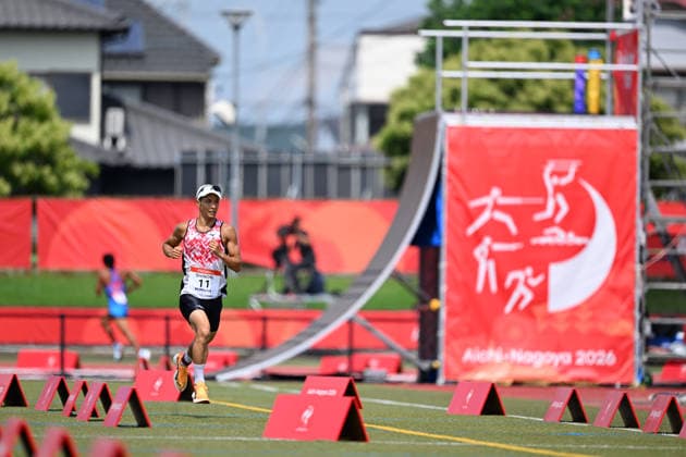 Kaoru Shinoki (JPN), SEPTEMBER 18, 2026 - Modern pentathlon, moderner Fünfkampf : Men s Individual Laser Run at Anjo Sports Park during the Asian Games Aichi-Nagoya 2026 in Aichi, Japan. Noxthirdxpartyxsales  aflo_348907643 KenjiroxMatsuox