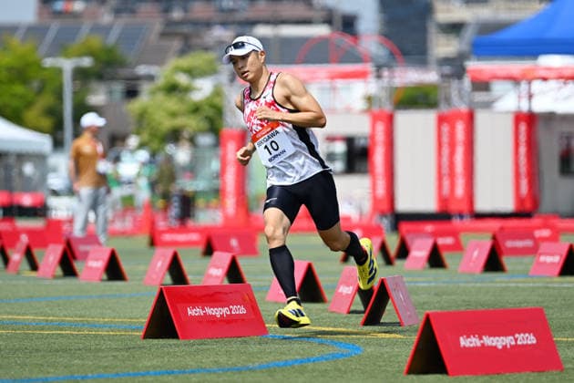 Kazuaki Sekigawa (JPN), SEPTEMBER 18, 2026 - Modern pentathlon, moderner Fünfkampf : Men s Individual Laser Run at Anjo Sports Park during the Asian Games Aichi-Nagoya 2026 in Aichi, Japan. Noxthirdxpartyxsales  aflo_348907752 KenjiroxMatsuox