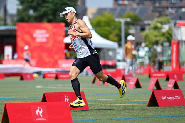 Kazuaki Sekigawa (JPN), SEPTEMBER 18, 2026 - Modern pentathlon, moderner Fünfkampf : Men s Individual Laser Run at Anjo Sports Park during the Asian Games Aichi-Nagoya 2026 in Aichi, Japan. Noxthirdxpartyxsales  aflo_348907753 KenjiroxMatsuox