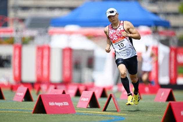 Kazuaki Sekigawa (JPN), SEPTEMBER 18, 2026 - Modern pentathlon, moderner Fünfkampf : Men s Individual Laser Run at Anjo Sports Park during the Asian Games Aichi-Nagoya 2026 in Aichi, Japan. Noxthirdxpartyxsales  aflo_348907610 KenjiroxMatsuox