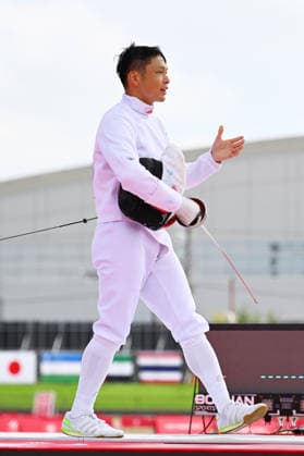 Kazuaki Sekigawa (JPN), SEPTEMBER 18, 2026 - Modern pentathlon, moderner Fünfkampf : Men s Individual Fencing at Anjo Sports Park during the Asian Games Aichi-Nagoya 2026 in Aichi, Japan. Noxthirdxpartyxsales  aflo_348907728 KenjiroxMatsuox
