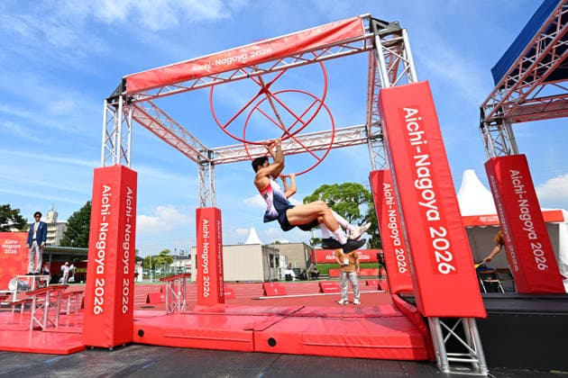 General view, SEPTEMBER 18, 2026 - Modern pentathlon, moderner Fünfkampf : Men s Individual Obstacle at Anjo Sports Park during the Asian Games Aichi-Nagoya 2026 in Aichi, Japan.  aflo_348907700 KenjiroxMatsuox
