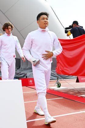 Kazuaki Sekigawa (JPN), SEPTEMBER 18, 2026 - Modern pentathlon, moderner Fünfkampf : Men s Individual Fencing at Anjo Sports Park during the Asian Games Aichi-Nagoya 2026 in Aichi, Japan. Noxthirdxpartyxsales  aflo_348907675 KenjiroxMatsuox