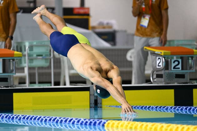 Kazuaki Sekigawa (JPN), SEPTEMBER 18, 2026 - Modern pentathlon, moderner Fünfkampf : Men s Individual Swimming at Anjo Sports Park during the Asian Games Aichi-Nagoya 2026 in Aichi, Japan. Noxthirdxpartyxsales  aflo_348907740 KenjiroxMatsuox