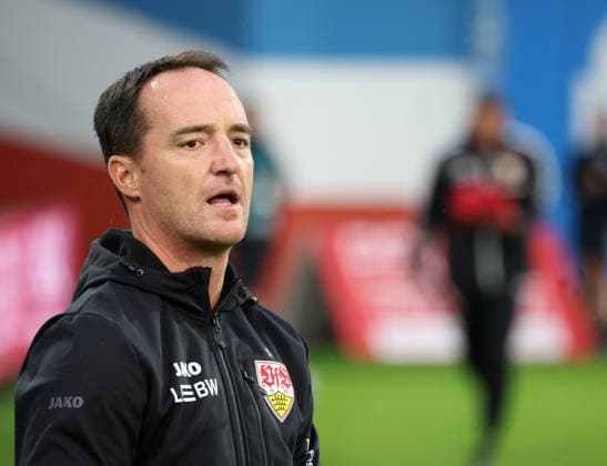 FC Hansa Rostock vs. VFB Stuttgart II, Rostock, September 16, 2026, Soccer 3rd Division, FC Hansa Rostock vs. VFB Stuttgart II, Coach Nico Willig, VFB Stuttgart II, Rostock, Ostseestadion, Mecklenburg-Western Pomerania, Germany