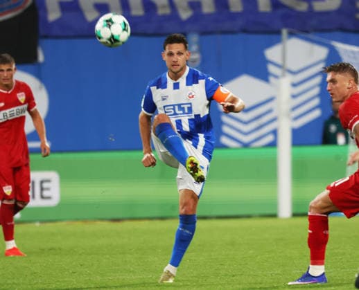 FC Hansa Rostock vs. VFB Stuttgart II, Rostock, September 16, 2026, Soccer 3rd Division, FC Hansa Rostock vs. VFB Stuttgart II, Marco Schuster, FC Hansa Rostock, Rostock Ostseestadion, Mecklenburg-Western Pomerania, Germany
