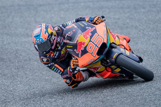 MOTORSPORTS - MotoGP, GP of Austria 2026 SPIELBERG,AUSTRIA,18.SEP.26 - MOTORSPORTS - Moto2, Grand Prix of Austria, Red Bull Ring, practice. Image shows Collin Veijer (NED Red Bull KTM Ajo).  GEPAxpictures xMatthiasxTrinkl