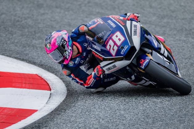 MOTORSPORTS - MotoGP, GP of Austria 2026 SPIELBERG,AUSTRIA,18.SEP.26 - MOTORSPORTS - Moto2, Grand Prix of Austria, Red Bull Ring, practice. Image shows Izan Guevara (ESP BLU CRU Pramac Yamaha Moto2).  GEPAxpictures xMatthiasxTrinkl