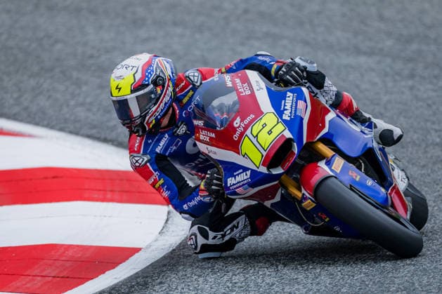 MOTORSPORTS - MotoGP, GP of Austria 2026 SPIELBERG,AUSTRIA,18.SEP.26 - MOTORSPORTS - Moto2, Grand Prix of Austria, Red Bull Ring, practice. Image shows Filip Salac (CZE OnlyFans American Racing Team).  GEPAxpictures xMatthiasxTrinkl