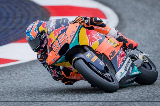 MOTORSPORTS - MotoGP, GP of Austria 2026 SPIELBERG,AUSTRIA,18.SEP.26 - MOTORSPORTS - Moto2, Grand Prix of Austria, Red Bull Ring, practice. Image shows Collin Veijer (NED Red Bull KTM Ajo).  GEPAxpictures xMatthiasxTrinkl