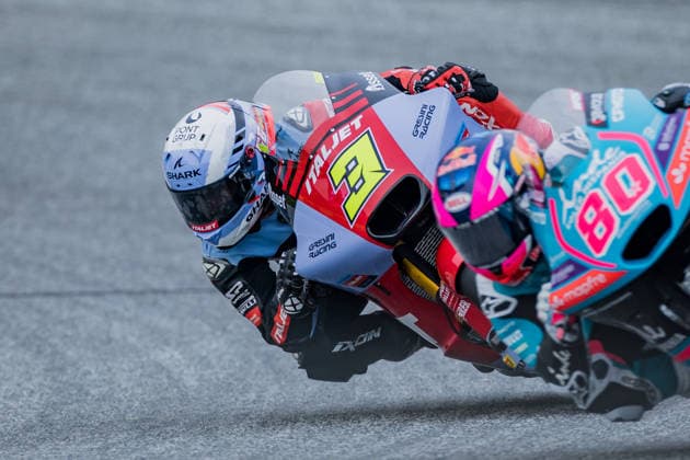 MOTORSPORTS - MotoGP, GP of Austria 2026 SPIELBERG,AUSTRIA,18.SEP.26 - MOTORSPORTS - Moto2, Grand Prix of Austria, Red Bull Ring, practice. Image shows Sergio Garcia (ESP ITALJET Gresini Moto2) and David Alonso (COL CFMOTO Inde Aspar Team).  GEPAxpictures xMatthiasxTrinkl
