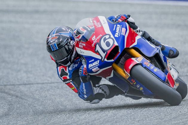 MOTORSPORTS - MotoGP, GP of Austria 2026 SPIELBERG,AUSTRIA,18.SEP.26 - MOTORSPORTS - Moto2, Grand Prix of Austria, Red Bull Ring, practice. Image shows Joe Roberts (USA OnlyFans American Racing Team).  GEPAxpictures xMatthiasxTrinkl