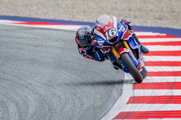 MOTORSPORTS - MotoGP, GP of Austria 2026 SPIELBERG,AUSTRIA,18.SEP.26 - MOTORSPORTS - Moto2, Grand Prix of Austria, Red Bull Ring, practice. Image shows Joe Roberts (USA OnlyFans American Racing Team).  GEPAxpictures xMatthiasxTrinkl
