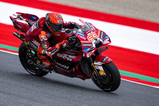 MOTORSPORTS - MotoGP, GP of Austria 2026 SPIELBERG,AUSTRIA,18.SEP.26 - MOTORSPORTS - MotoGP, Grand Prix of Austria, Red Bull Ring, practice. Image shows Marc Marquez (ESP Ducati Lenovo Team).  GEPAxpictures xMaticxKlansek
