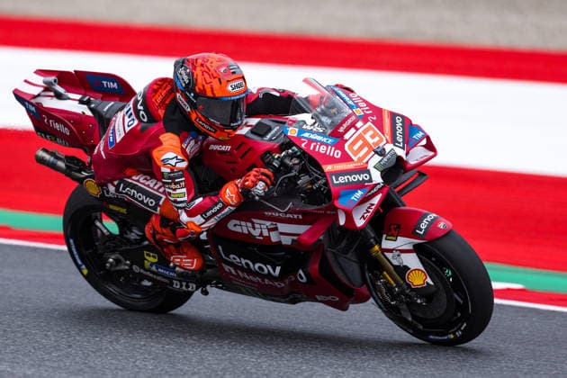MOTORSPORTS - MotoGP, GP of Austria 2026 SPIELBERG,AUSTRIA,18.SEP.26 - MOTORSPORTS - MotoGP, Grand Prix of Austria, Red Bull Ring, practice. Image shows Marc Marquez (ESP Ducati Lenovo Team).  GEPAxpictures xMaticxKlansek
