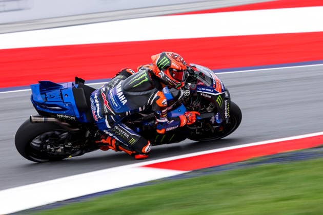MOTORSPORTS - MotoGP, GP of Austria 2026 SPIELBERG,AUSTRIA,18.SEP.26 - MOTORSPORTS - MotoGP, Grand Prix of Austria, Red Bull Ring, practice. Image shows Fabio Quartararo (FRA Monster Energy Yamaha MotoGP).  GEPAxpictures xMaticxKlansek