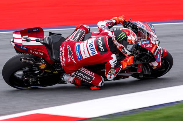 MOTORSPORTS - MotoGP, GP of Austria 2026 SPIELBERG,AUSTRIA,18.SEP.26 - MOTORSPORTS - MotoGP, Grand Prix of Austria, Red Bull Ring, practice. Image shows Francesco Bagnaia (ITA Ducati Lenovo Team).  GEPAxpictures xMaticxKlansek