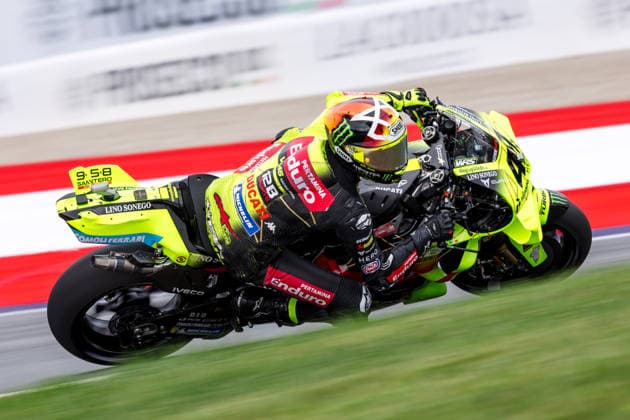 MOTORSPORTS - MotoGP, GP of Austria 2026 SPIELBERG,AUSTRIA,18.SEP.26 - MOTORSPORTS - MotoGP, Grand Prix of Austria, Red Bull Ring, practice. Image shows Fabio Di Giannantonio (ITA Pertamina Enduro VR46 Racing Team).  GEPAxpictures xMaticxKlansek
