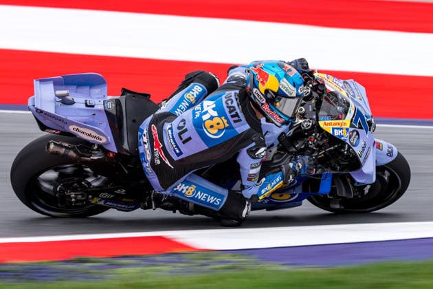 MOTORSPORTS - MotoGP, GP of Austria 2026 SPIELBERG,AUSTRIA,18.SEP.26 - MOTORSPORTS - MotoGP, Grand Prix of Austria, Red Bull Ring, practice. Image shows Alex Marquez (ESP BK8 Gresini Racing MotoGP).  GEPAxpictures xMaticxKlansek